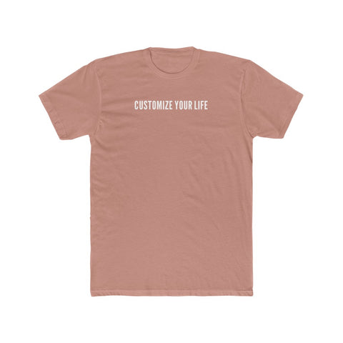 Customize Your Life Tee in Rose